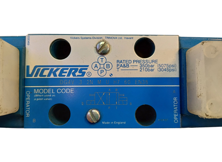 شیر برقی کنترل جهت Vickers سایز 1/4 | DG4V32NMUH760EN38