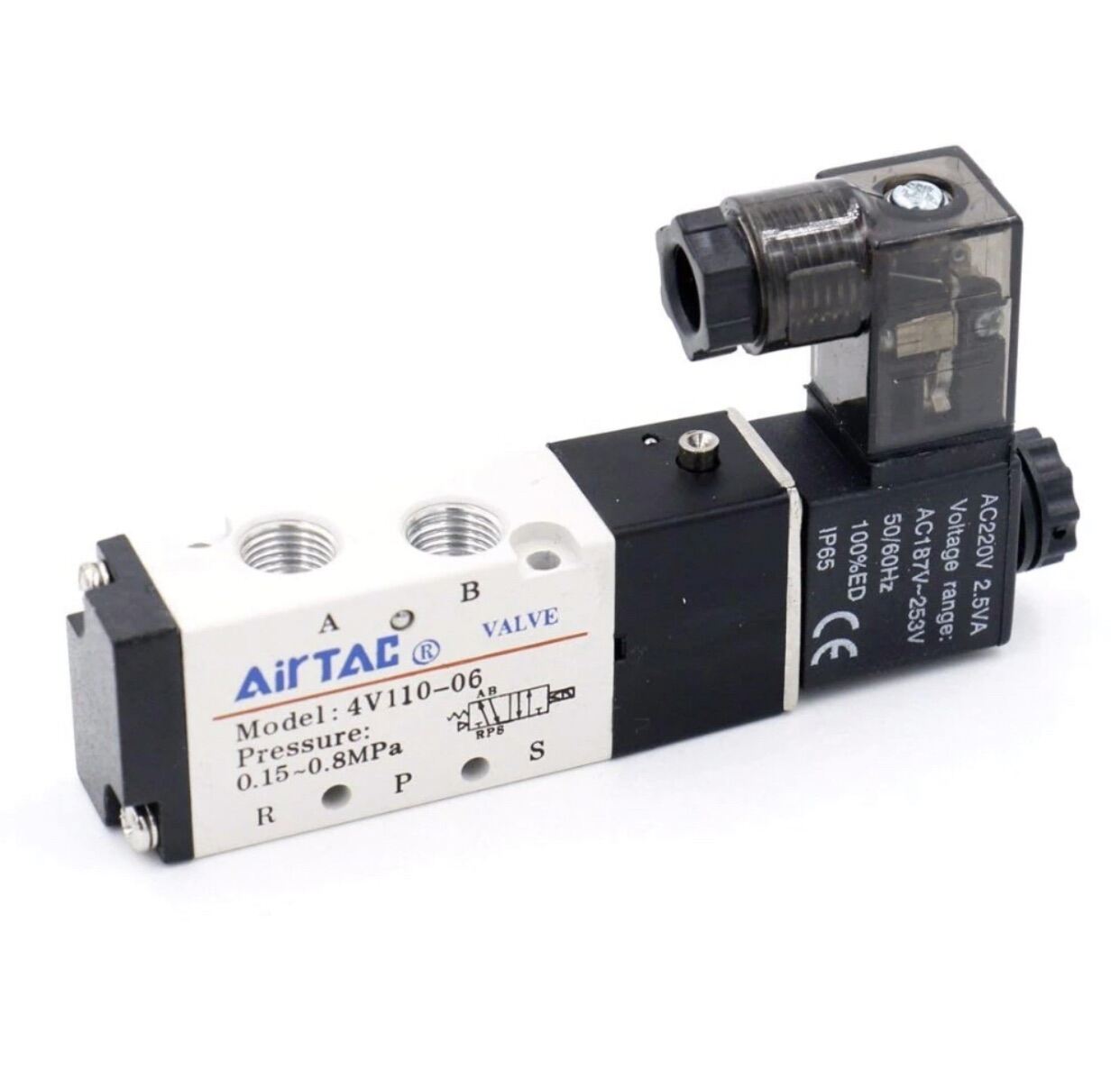 شیر برقی کنترل جهت Airtac سایز 1/4 | 4V21008B